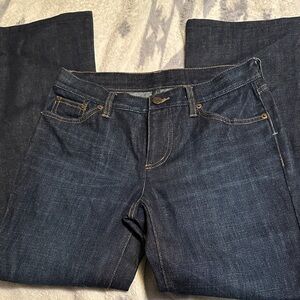 720.   Lauren Ralph Lauren Dark Blue Boot Cut Jeans